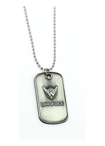 Collar De Metal Con Logotipo De Juego De Warface,  Guyin