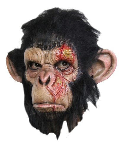 Máscara Mono Chimpancé Infectado Animales Halloween Ghoulish