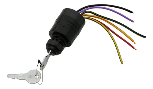 Interruptor De Encendido Con Llave 6 Conectores De Cable