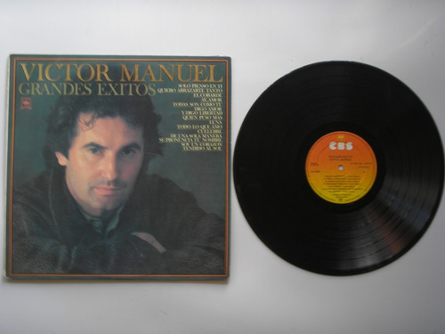 Lp Vinilo Victor Manuel Grandes Exitos 1982