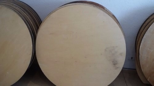 Imagem 3 de 3 de Base Redonda 8cm Mdf 40 Peças Para Biscuit
