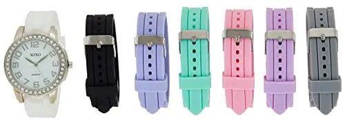 Reloj xoxo con correas intercambiables discount