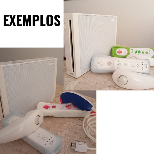 Console Nintendo Wii Completo (totalmente Revisado) Branco 220v