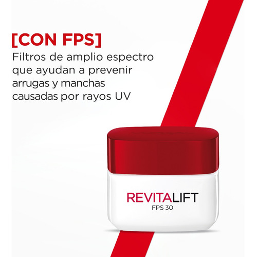 Crema De Día Fps30 L'oréal Paris Revitalift 50ml Promo !! Todo Tipo De Piel