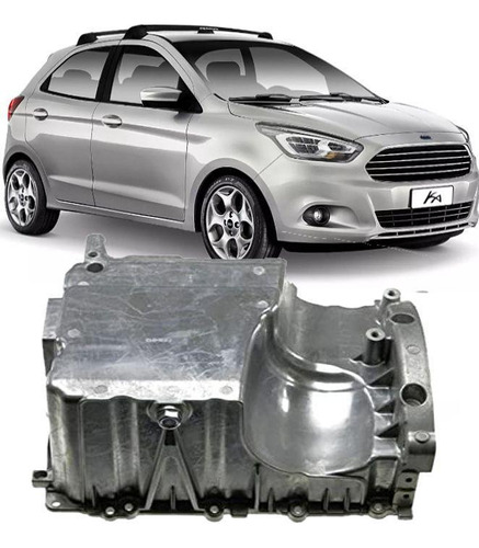 Carter Oleo Motor Ford Ka 1.0 12v 3 Cilindros De 2015 À 2021