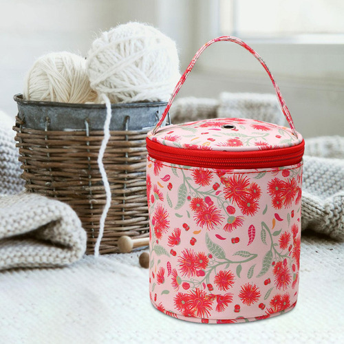 Bolsa De Tejer, Bolsa De Almacenamiento Para Lanas, Rojo