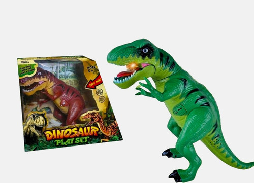 Dinosaurio Rex Con Sonido Y Luz