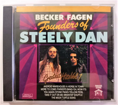 Steely Dan Becker Fagen G. Hits Vol. 1 Cd De Usa Como Nuevo