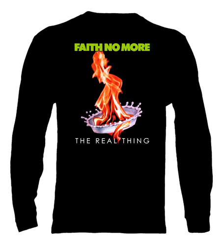 Polera Manga Larga Faith No More - Ver 05 - The Real Thing