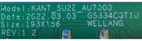Main Samsung Bn96-52602b Kant_su2e_au7000 Un43tu7000bxza (Usado)