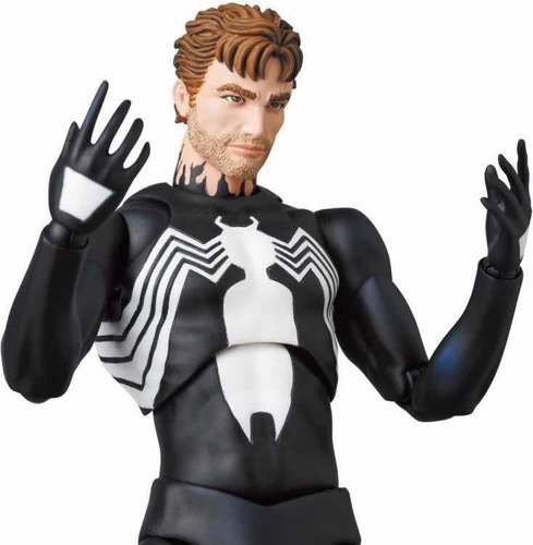 Secret Wars Mafex No.147 Spider-man Black Costume Comic Vr