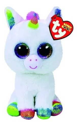 Pixy Unicornio Ty Beanie Boo Boos Original Peluche 15 Cm