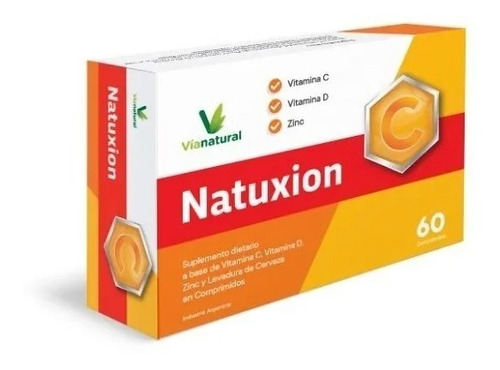 Imagen 2 de 4 de Natuxion - Vianatural 60 Comp
