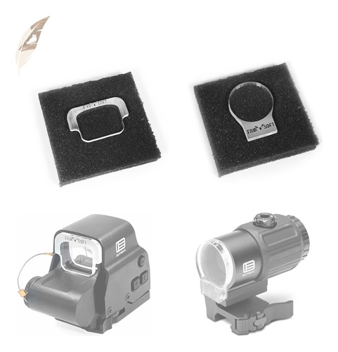Protetor De Mira Red Dot Eotech + Luneta Magnifier G43 Kit