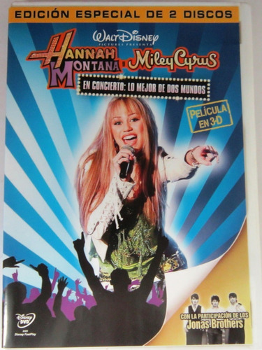 Hannah Montana Miley Cyrus - Lo Mejor De Dos Mundos 2 Dvd