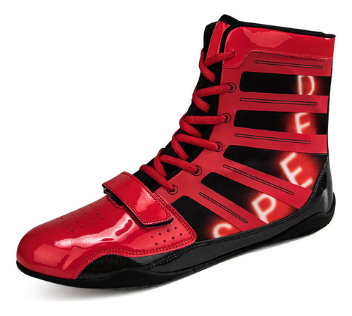 Botas De Boxeo, Zapatos De Artes Marciales/ Pesas