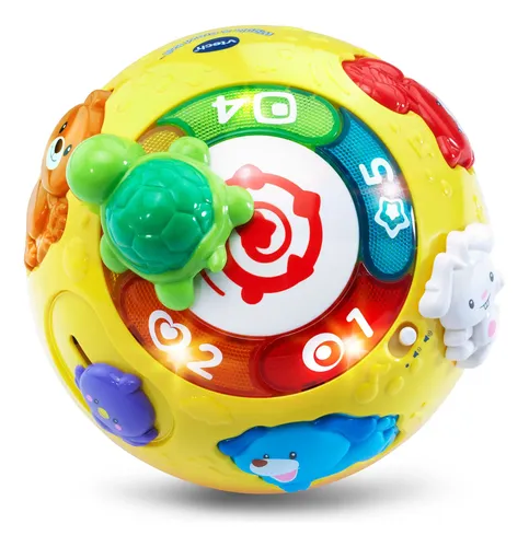 VTech Goal – Pelota Interactiva Con Sensor De Movimiento – 40+ Canciones Y Sonidos – Lavable A Máquina – Pilas Incluidas – Para Bebés De 0 A 24 Meses