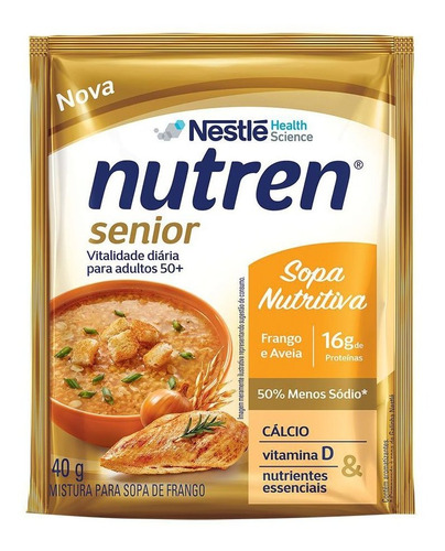 Nutren Senior Sopa Nutritiva Frango E Aveia 40g