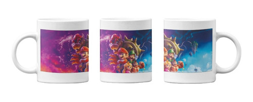 Taza Hentai Sublimada Regalo Super Mario Bros Peaches T3