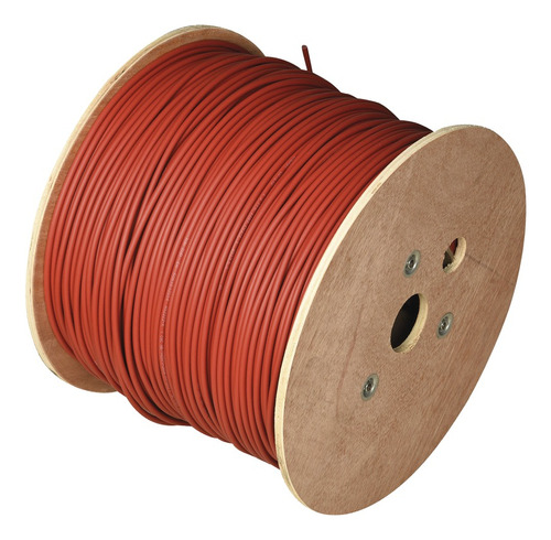 Carrete De 500m Cable Fotovoltaico Rojo 6mm2 (10awg) 2000v