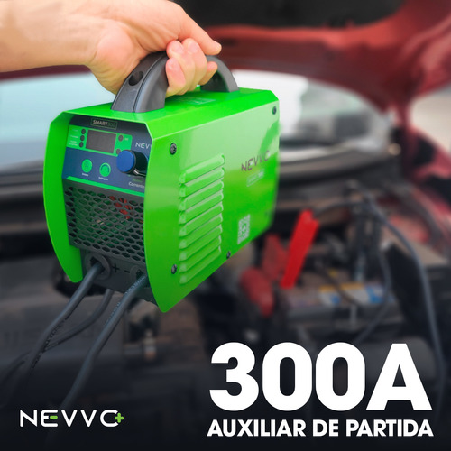 Carregador E Auxiliar De Partida Nevvo Smart300 50amp