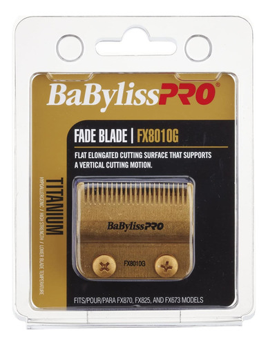 Navaja Cartucho de Clipper Refacción Para Babyliss C-FX8010G Titanium Para FX870 FX825 FX895 FX829