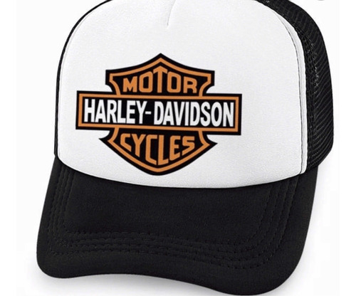 Gorras Trucker Harley Davidson Perdonalizadas Excelente