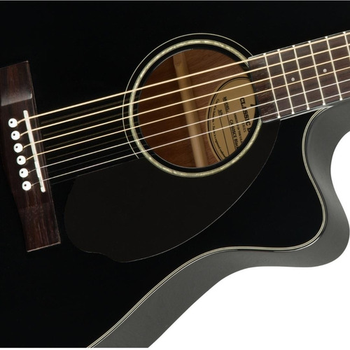 Imagen 9 de 10 de Guitarra Electroacústica Fender Cc-60sce Concert Nogal