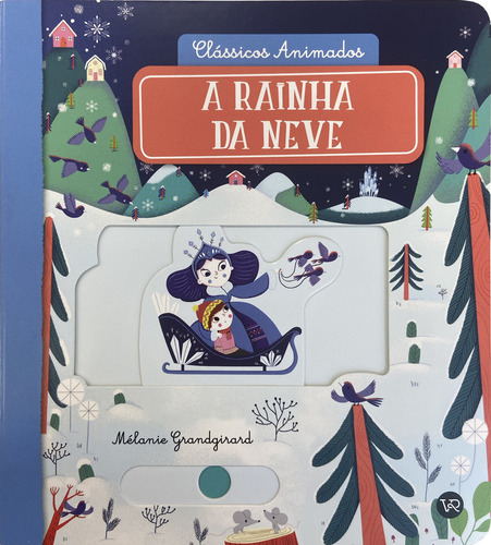 Clássicos Animados: A rainha da neve, de Auzou. Editora VERGARA & RIBA, capa mole, edição 1 em português, 2023