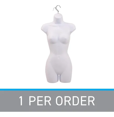 Torso Maniquí Femenino Sswbasics - Moldeado Y Resistente - 5