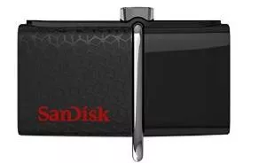 Sandisk Ultra 64gb Usb 3.0 Otg Unidad Flash Con Conector Mic