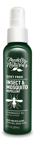 Repelente De Insectos Y Mosquitos Sin Deet, 8 Onzas, Repelen