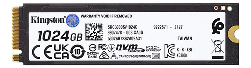 Unidad Ssd M.2 Kingston 1tb Kc3000 - Pcie 4.0 Nvme 2280