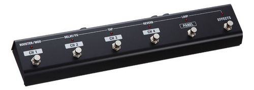 Pedal controlador de pie Roland/Boss Gafc para Ga y Katana, color negro