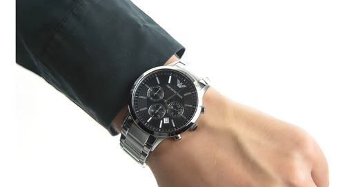 Relógio clássico masculino Emporio Armani Ar2434