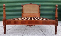 Comprar Cama 1 Plaza Estilo Francés Luis Xvi Esterilla - No Inglés
