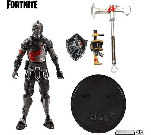 Imagen 2 de 3 de Fortnite Black Knight 22 Partes Articuladas Epic