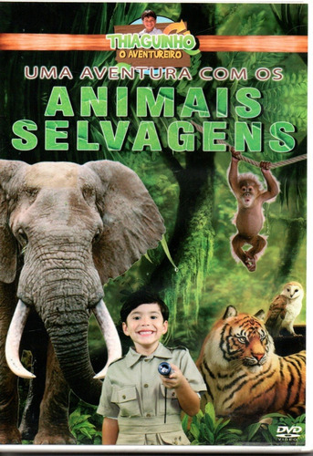 Thiaguinho Uma Aventura Com Os Animais Selvagens Dvd Lacrado