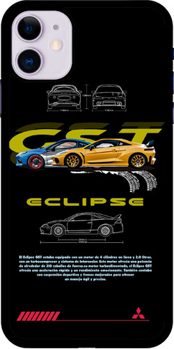 Funda Celular Diseño Auto Coche Mitsubishi Eclipse Gst