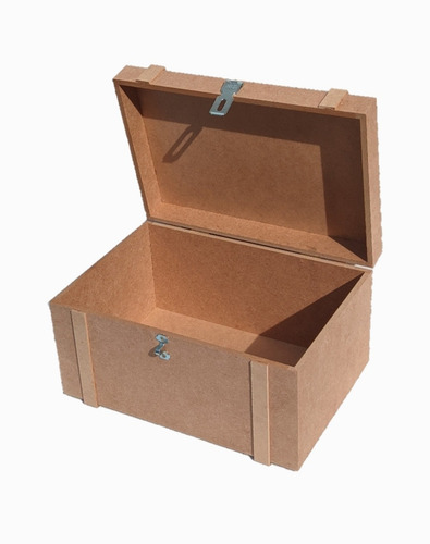 Caixa De Madeira Mdf Porta Joias E Bijuteria Maleta Multiuso