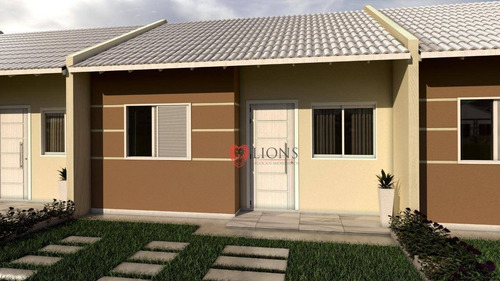 Casa Com 2 Dormitórios À Venda, 44 M² Por R$ 157.900,00 - Morada Do Vale I - Gravataí/rs - Ca1276