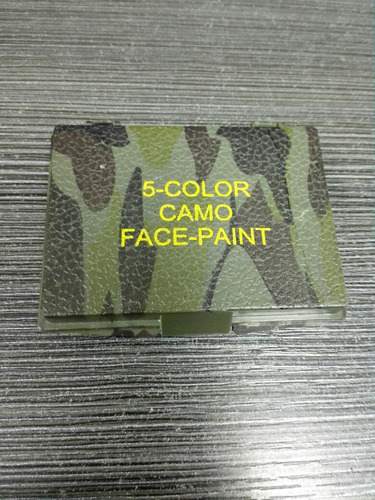 Airsoft Pintura Para Camuflaje Facial Y Corporal Comando