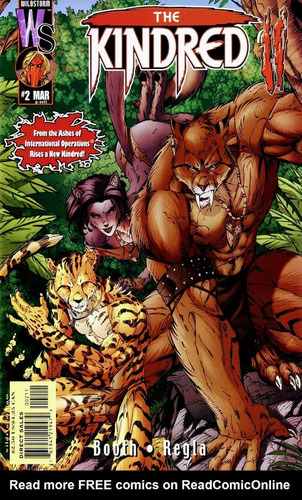 Kindred 2 - Série Completa N° 1 Ao N°4 / Wildstorm Comics (Usado)