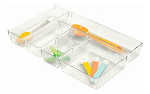 Interdesign Organizador De Cajones De Cocina Para Cubiertos,