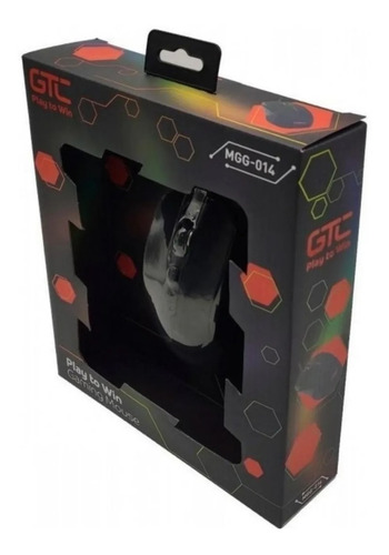 Imagen 3 de 4 de Mouse Gamer Gtc Mgg 014 6 Botones Luces 2400dpi Pc Notebook