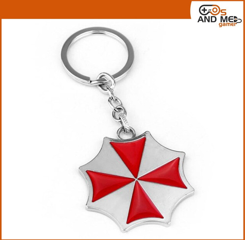 Llavero Metal Umbrella Gamer Video Juego Regalo Resident Evi