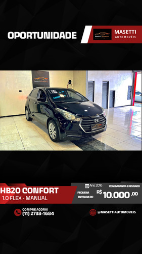 Hyundai HB20 Hyundai HB20 1.0 Comfort (Flex)
