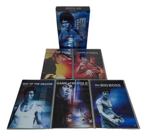 Bruce Lee Ultimate Collection Box Set Dvd 5 Peliculas