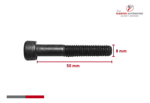 Tornillo Allen Acm08050 8x50 Mm