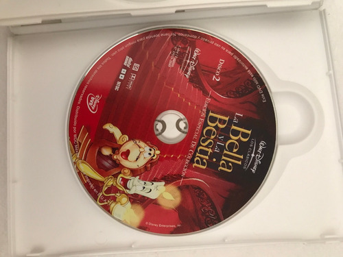Dvd Original La Bella Y La Bestia Walt Disney Los Clasicos (Usado)